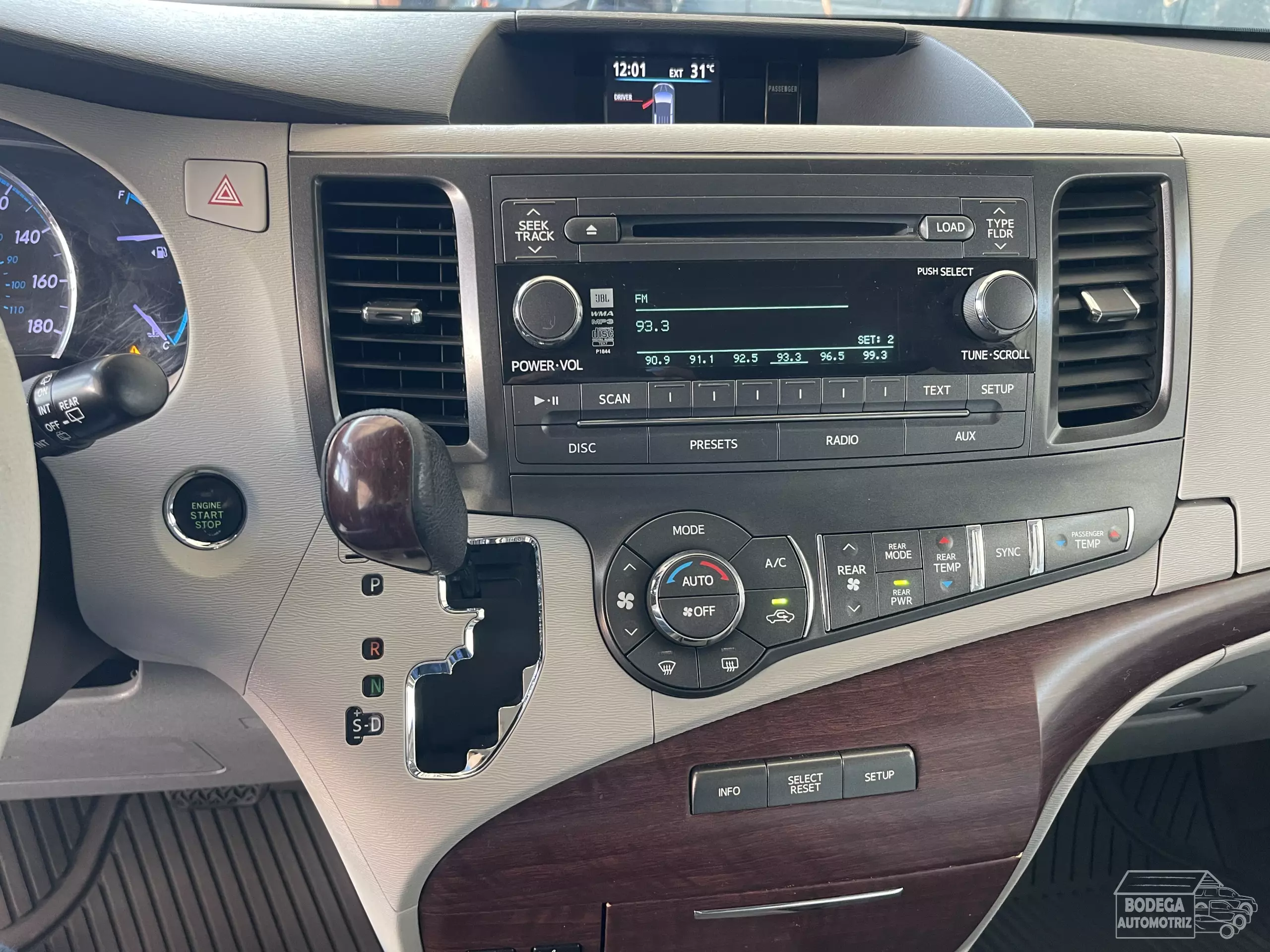 Toyota Sienna Minivan